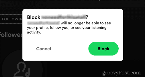 Spotifyでフォロワーを削除する方法