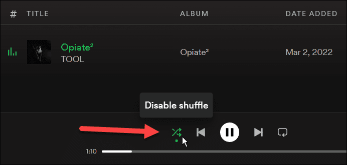 Cum să remediați Spotify Shuffle nu funcționează