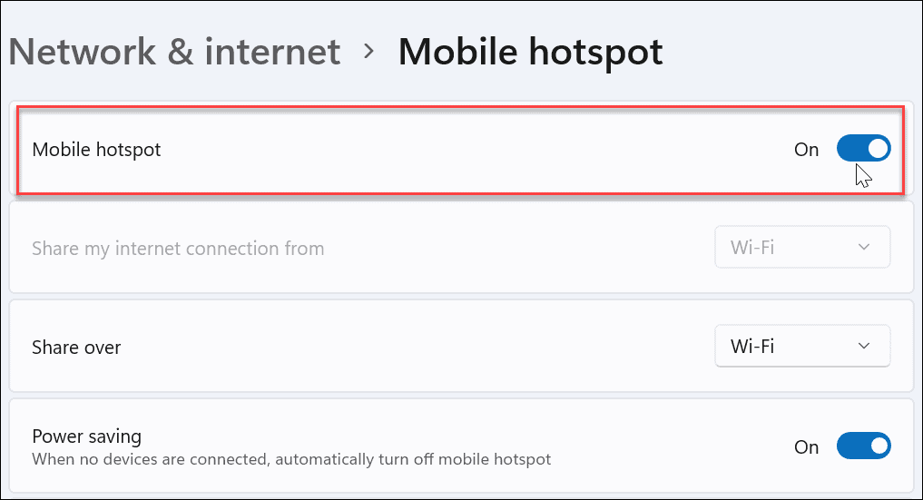 So erstellen Sie einen mobilen Hotspot unter Windows 11