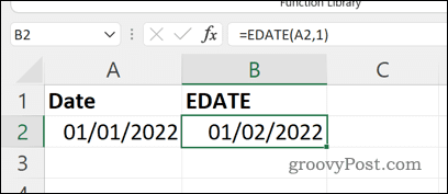 Excel에서 날짜에 월을 추가하는 방법