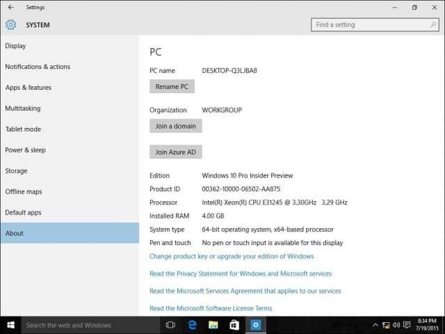 Cum să conectați un computer cu Windows 10 la un domeniu