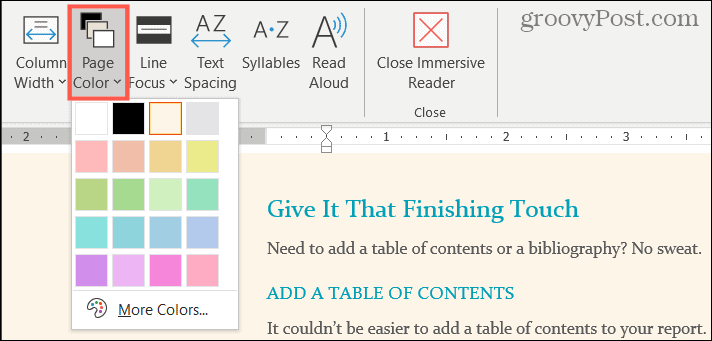 So aktivieren und passen Sie den immersiven Reader in Microsoft Word an