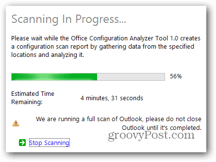 Office 구성 분석기 도구를 사용하여 Microsoft Office 문제 해결