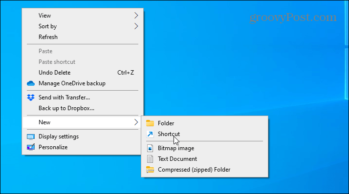 Hoe maak je een snelkoppeling naar Apparaatbeheer op Windows 10