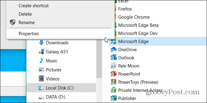 Faceți Microsoft Edge Show Descărcări în partea de jos a browserului