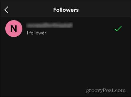 Come rimuovere i follower su Spotify