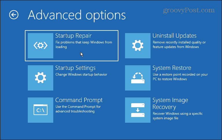 Come recuperare Windows 11 utilizzando un backup dell'immagine di sistema