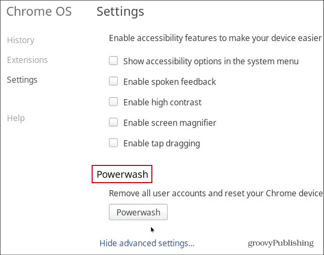 Cum să resetați un Chromebook la setările implicite din fabrică (Actualizat)