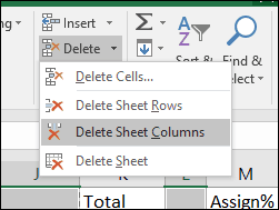كيفية حذف الخلايا الفارغة في برنامج Microsoft Excel