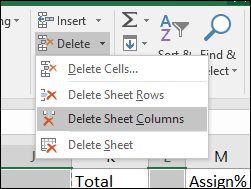 Cách xóa các ô trống trong Microsoft Excel