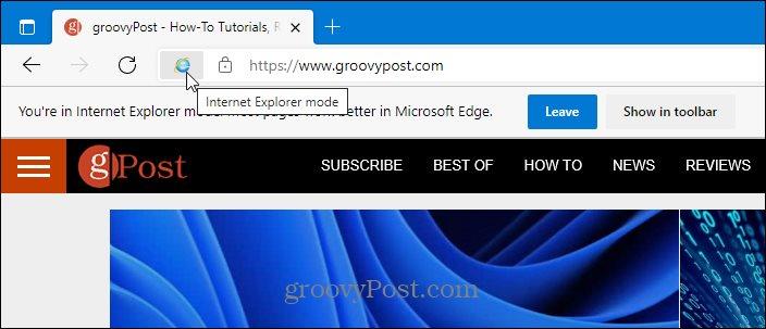 Cum să utilizați Internet Explorer pe Windows 11