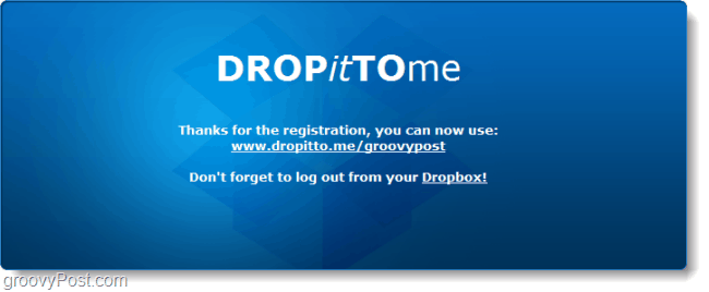 DropItToMe(업데이트됨)를 사용하여 Dropbox로 바로 파일 받기