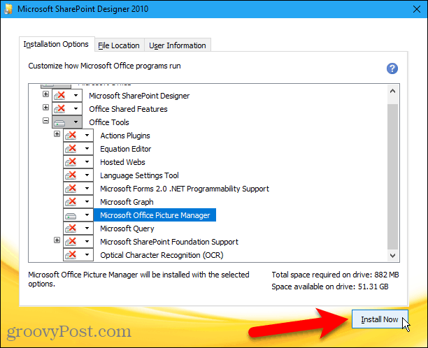 Hoe de Microsoft Office Picture Manager terug te brengen