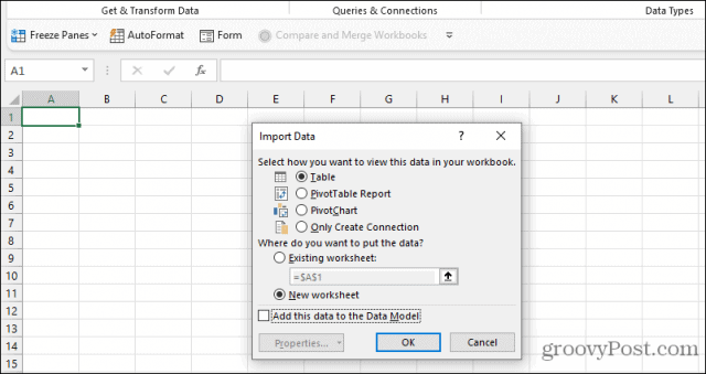Excel での Web スクレイピングのしくみ: Web からデータをインポートする