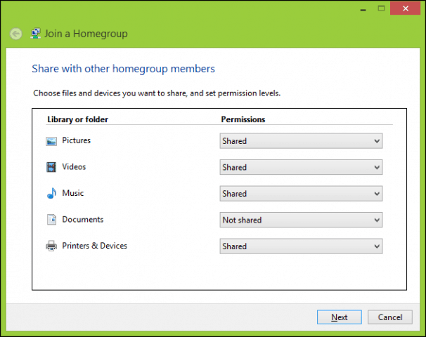 Cara Mencipta dan Menyertai HomeGroup dalam Windows 10