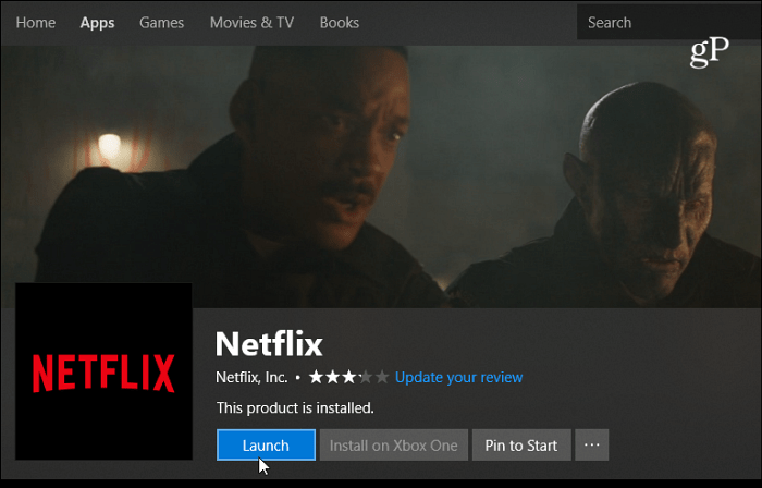 Windows 10에서 Netflix 영화 및 TV를 다운로드하여 오프라인으로 시청