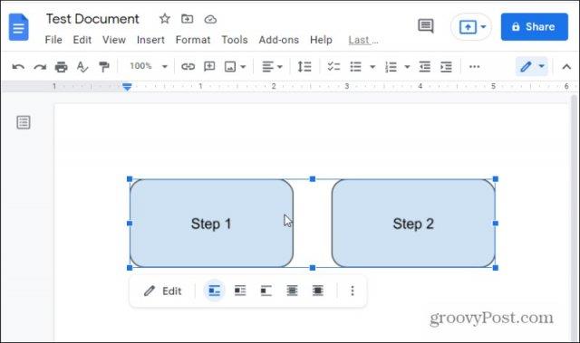 Comment ajouter et formater une zone de texte dans Google Docs