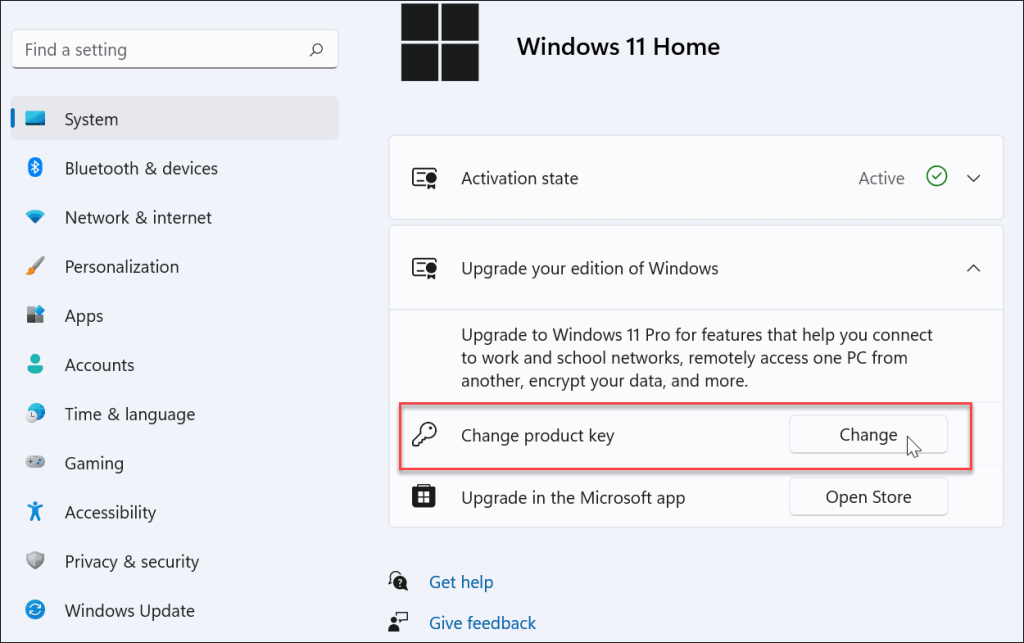 كيفية الترقية من Windows 11 Home إلى Pro