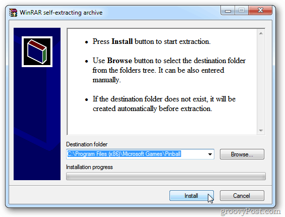 Windows 11에서 3D 핀볼 우주 생도를 설치하는 방법