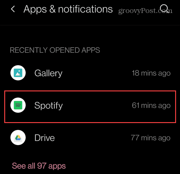 Android Kilit Ekranında Spotify Nasıl Gidilir?