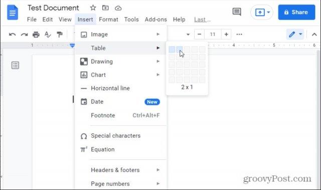 如何在 Google Docs 中添加和格式化文本框