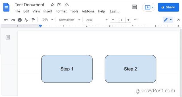 Comment ajouter et formater une zone de texte dans Google Docs