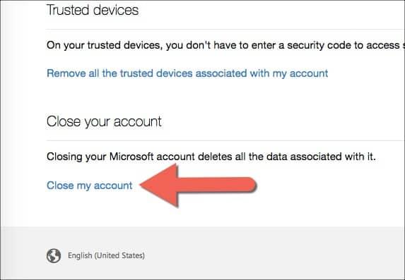 Hotmail, Windows Live ve Outlook Hesabınızı Kalıcı Olarak Silme