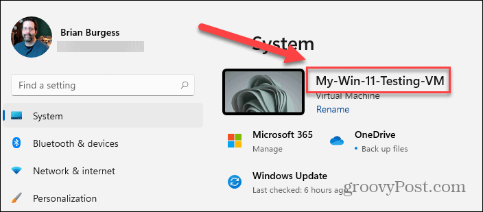 Cum să schimbați numele unui computer cu Windows 11