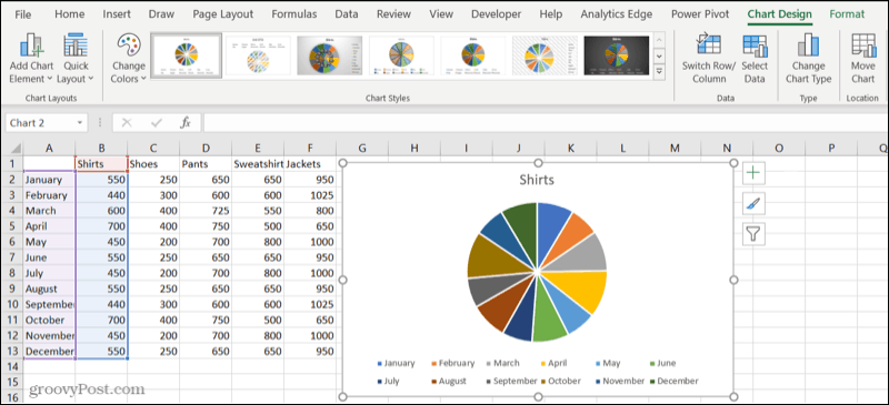 Jak zrobić wykres kołowy w programie Microsoft Excel