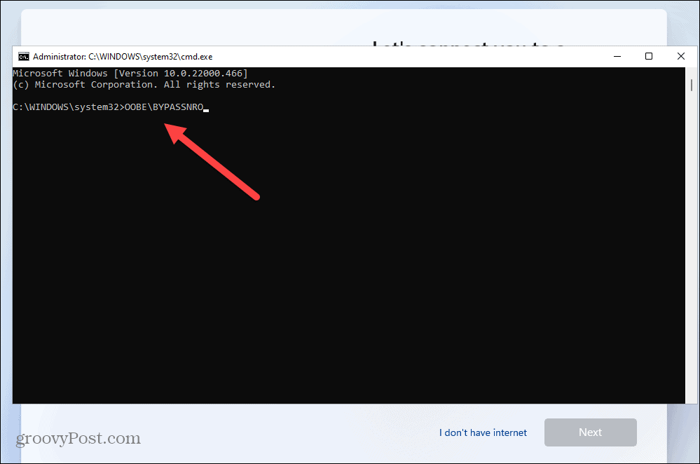 Comment installer Windows 11 sans connexion Internet