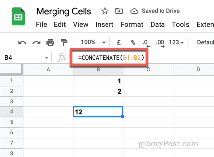 Cum să îmbinați și să dezbinați celulele în Foi de calcul Google