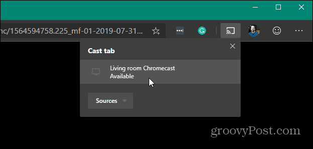 Cum să proiectați conținut media de la Microsoft Edge pe Google Chromecast