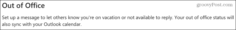 Cum să configurați un mesaj în afara biroului în Microsoft Teams