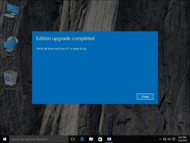 Windows 10 Home을 Pro로 업그레이드하는 방법