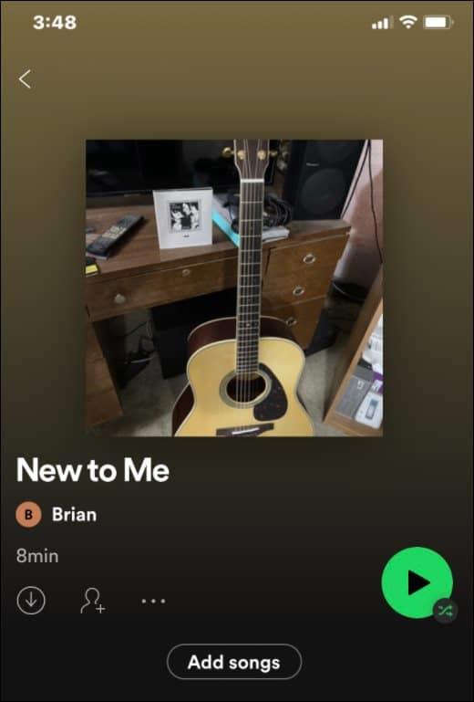 Cara Menukar Gambar Senarai Main Spotify