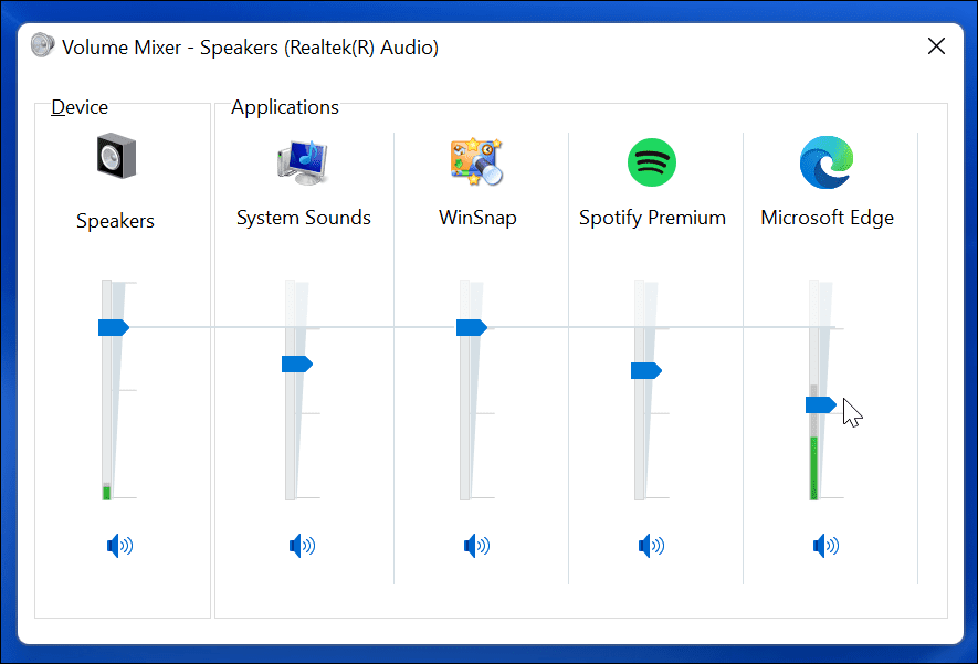 Hoe de klassieke volumemixer in Windows 11 te herstellen