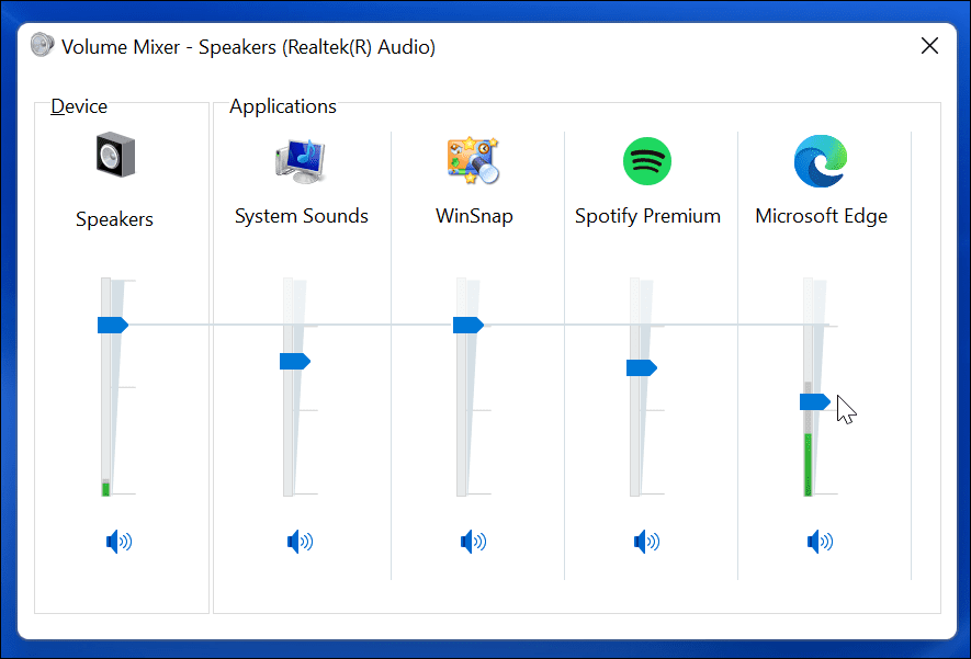 كيفية استعادة Classic Volume Mixer في Windows 11