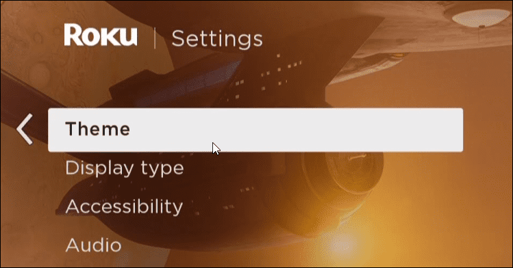Cum se schimbă temele pe Roku