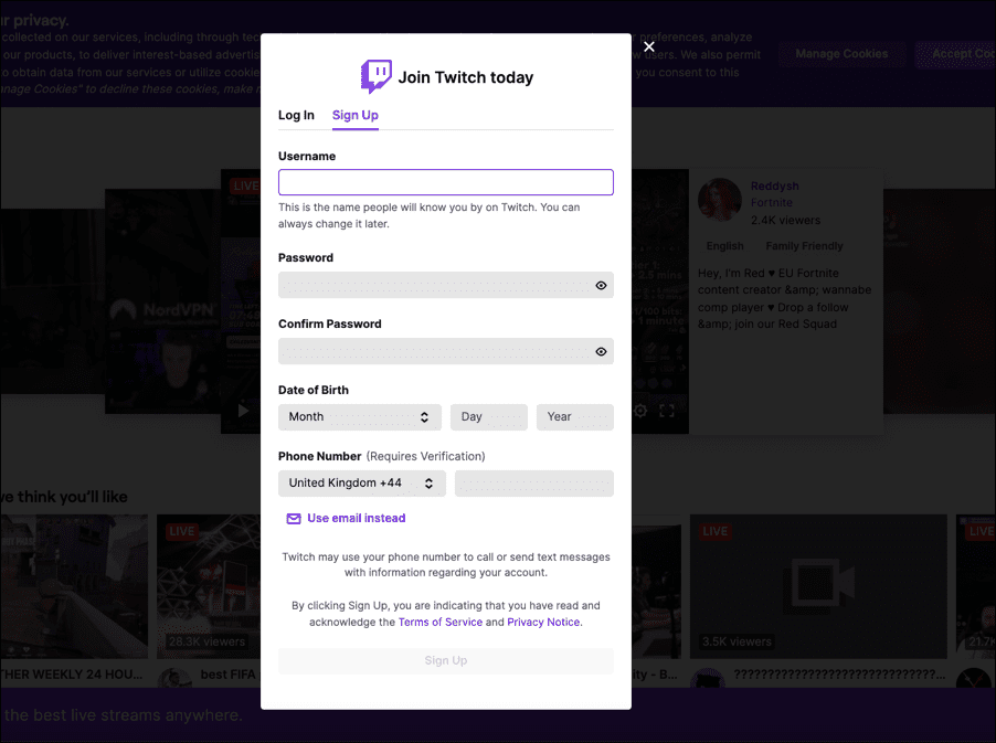 Cách thay đổi tên Twitch của bạn