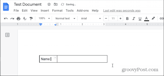 Como adicionar e formatar uma caixa de texto no Google Docs