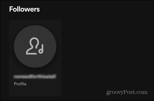 Como remover seguidores no Spotify