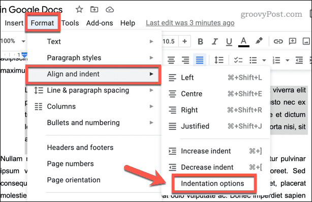 Cum să adăugați un citat bloc în Google Docs