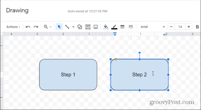 So fügen Sie ein Textfeld in Google Docs hinzu und formatieren es