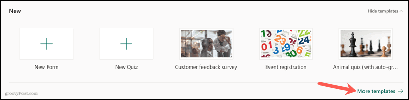 Een enquête maken in Microsoft Forms