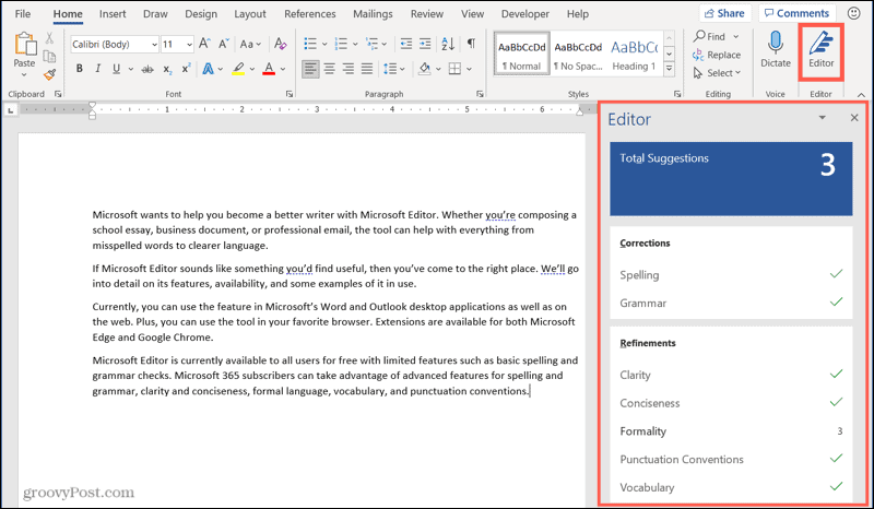 Microsoft Editor là gì và nó có thể làm gì cho bạn?