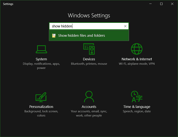 Cách hiển thị tệp và thư mục ẩn trong Windows 10