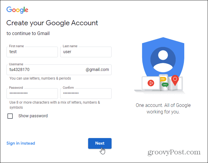 Gmail アカウントを取得するにはどうすればよいですか?