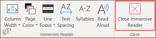 Microsoft Word에서 몰입형 리더를 활성화하고 사용자 지정하는 방법