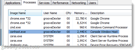 Che cos'è conhost.exe e perché è in esecuzione?