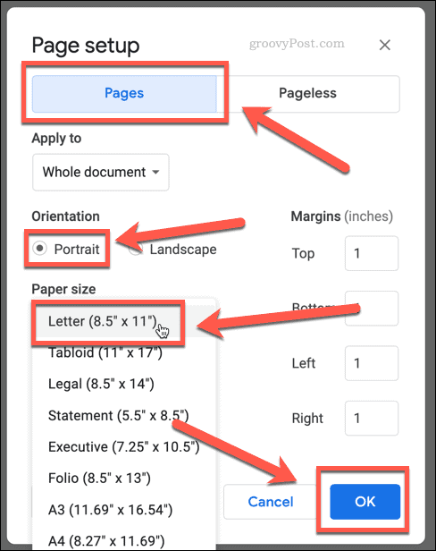 Come creare un libro in Google Docs